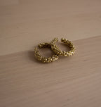 PARTNER BRASS CUFF/SMALL RING.