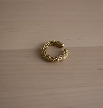 Load image into Gallery viewer, PARTNER BRASS CUFF/SMALL RING.
