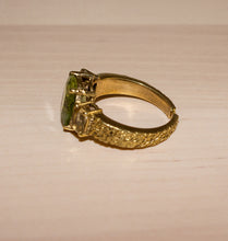 Load image into Gallery viewer, SOULMATE RING BRASS PERIDOT/CITRINE