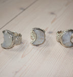 LUNA RING SILVER MOON.