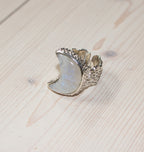 LUNA RING SILVER MOON.