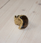 LUNA RING BRASS SMOKEY.