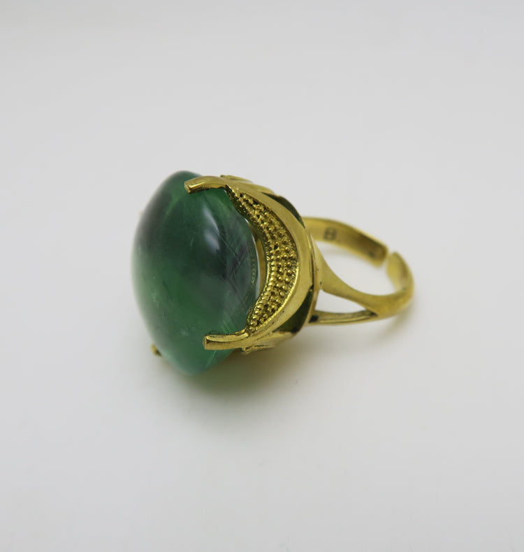 MAURITZ GREEN RING.