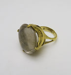 MAURITZ RUTILE RING.