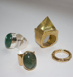 SHOT RING - BIRDIE NAM NAM BRASS.