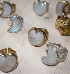 LUNA RING SILVER MOON.