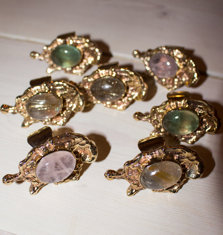 MODD RING RUTILE BRASS.