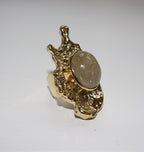 MODD RING RUTILE BRASS.