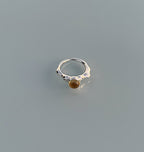NEW BLOOD RING - SILVER CITRINE.