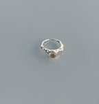 NEW BLOOD RING - SKINNY SILVER.