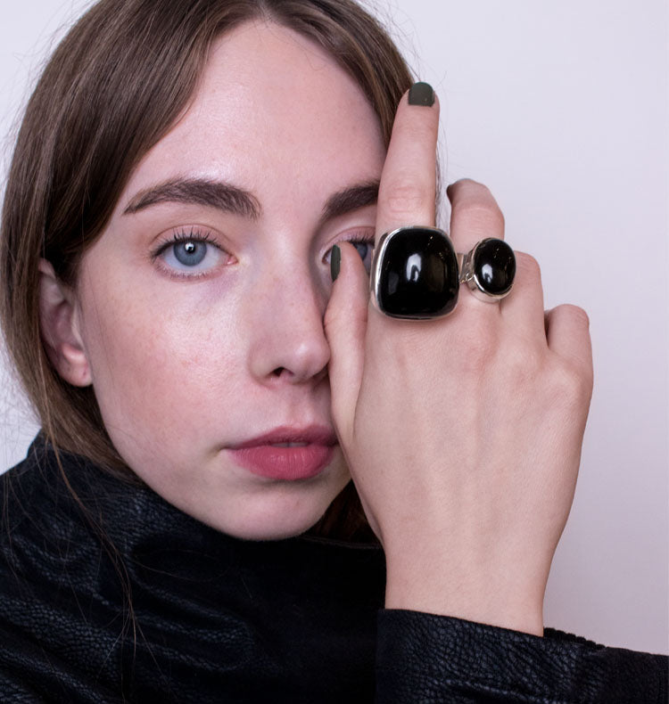 SHOT RING - BRAVE BULL SILVER.