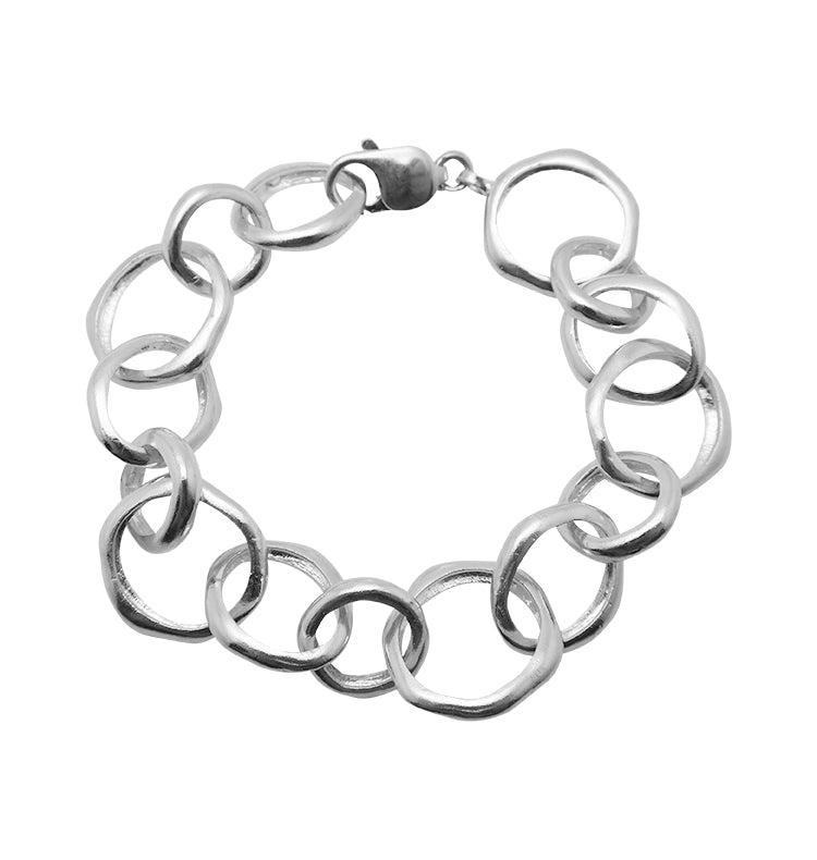 NO STRINGS BRACELET - SILVER.