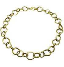 Load image into Gallery viewer, NO STRINGS NECKLACE - BRASS.