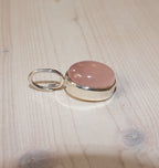 SHOT CHARM SILVER ROSE.