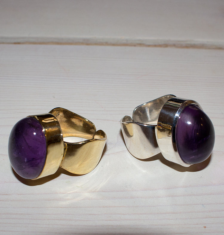 SHOT RING - RAIN BRASS.