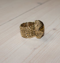 Load image into Gallery viewer, URSA RING BRASS CITRINE.