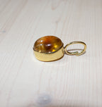 SHOT CHARM BRASS CITRINE.