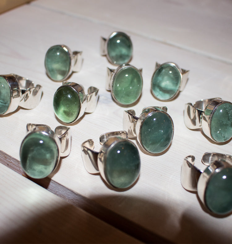 SHOT RING - BIRDIE NAM NAM SILVER.