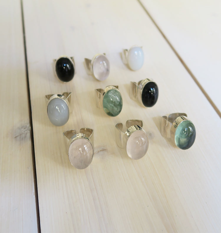 SHOT RING - PINKY WINKY SILVER.