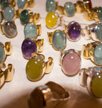 SHOT RING - PINKY WINKY SILVER.