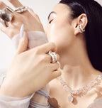 GROGG RING SILVER SKINNY.