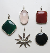 Load image into Gallery viewer, KARMA CHARM - GREEN SILVER.